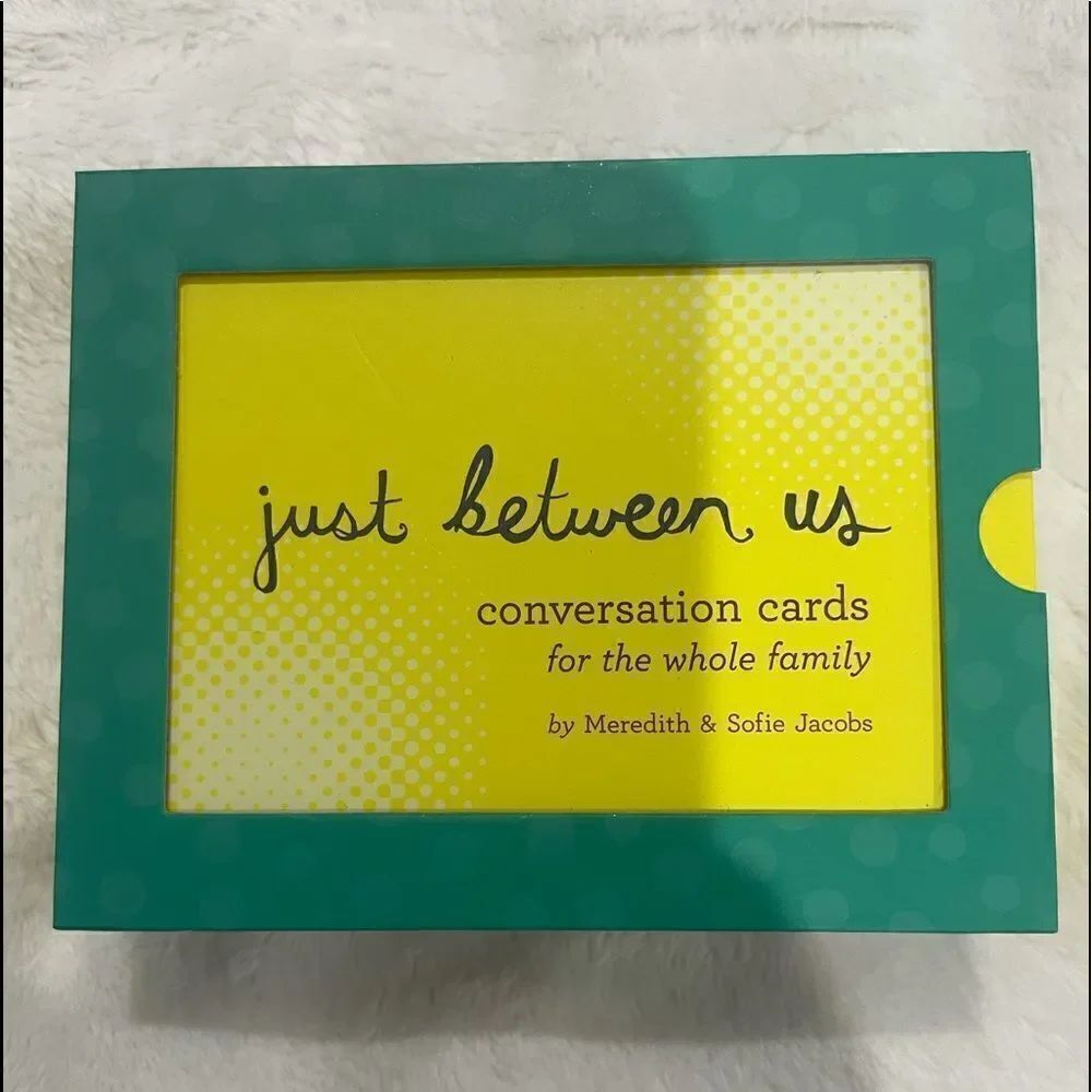 JUST BETWEEN Us Conversation Cards for the Whole